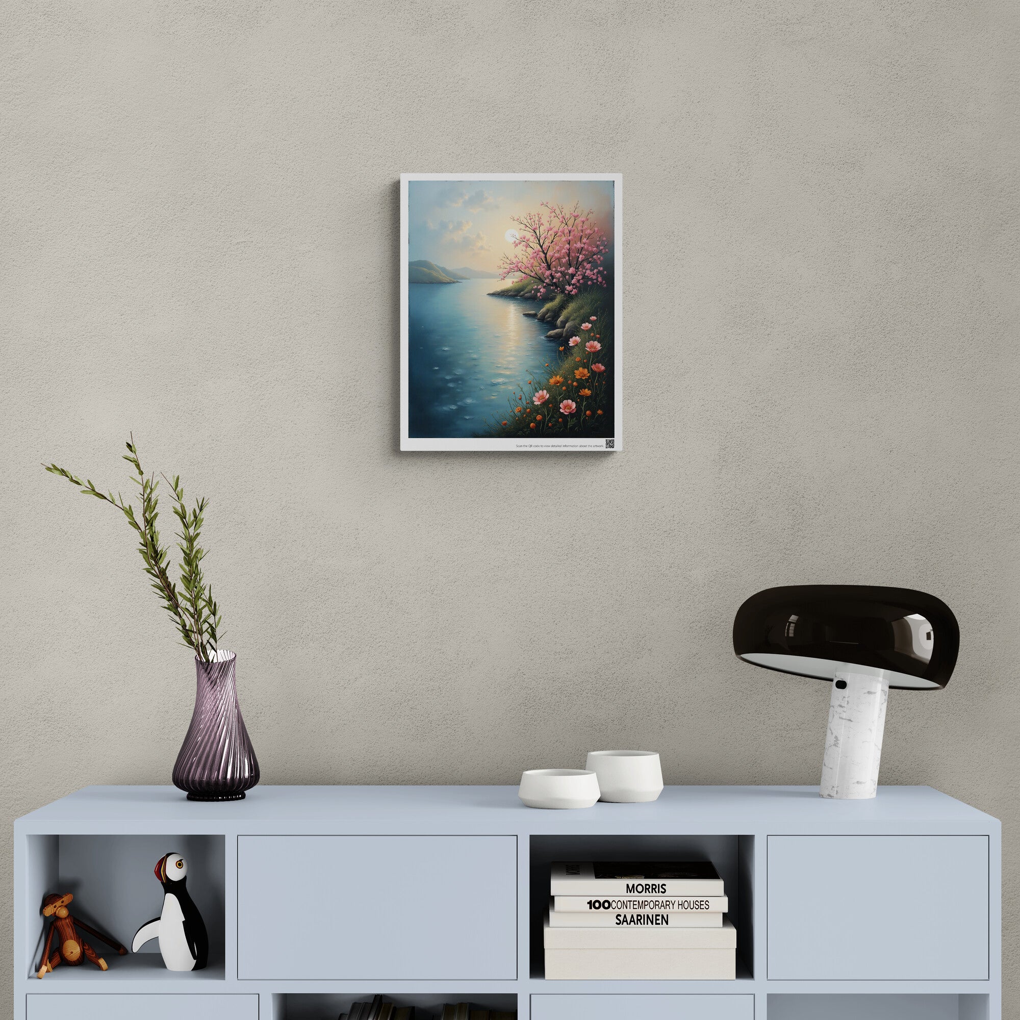 Milo Hartley_Blossoms by the Lake