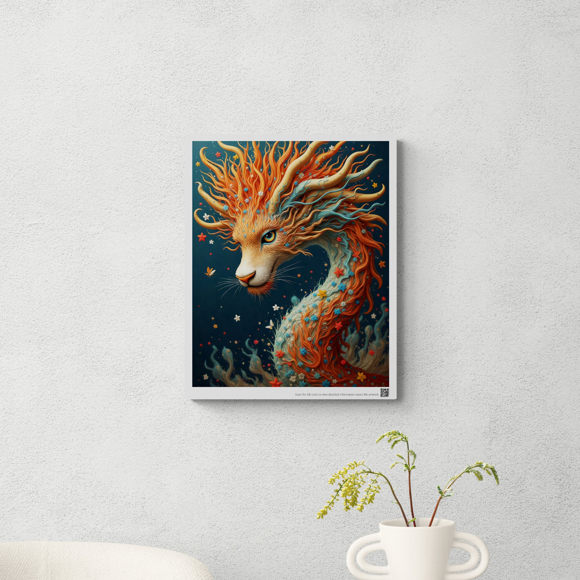 Madison Vale_Flameborn Serpent of the Blossoms