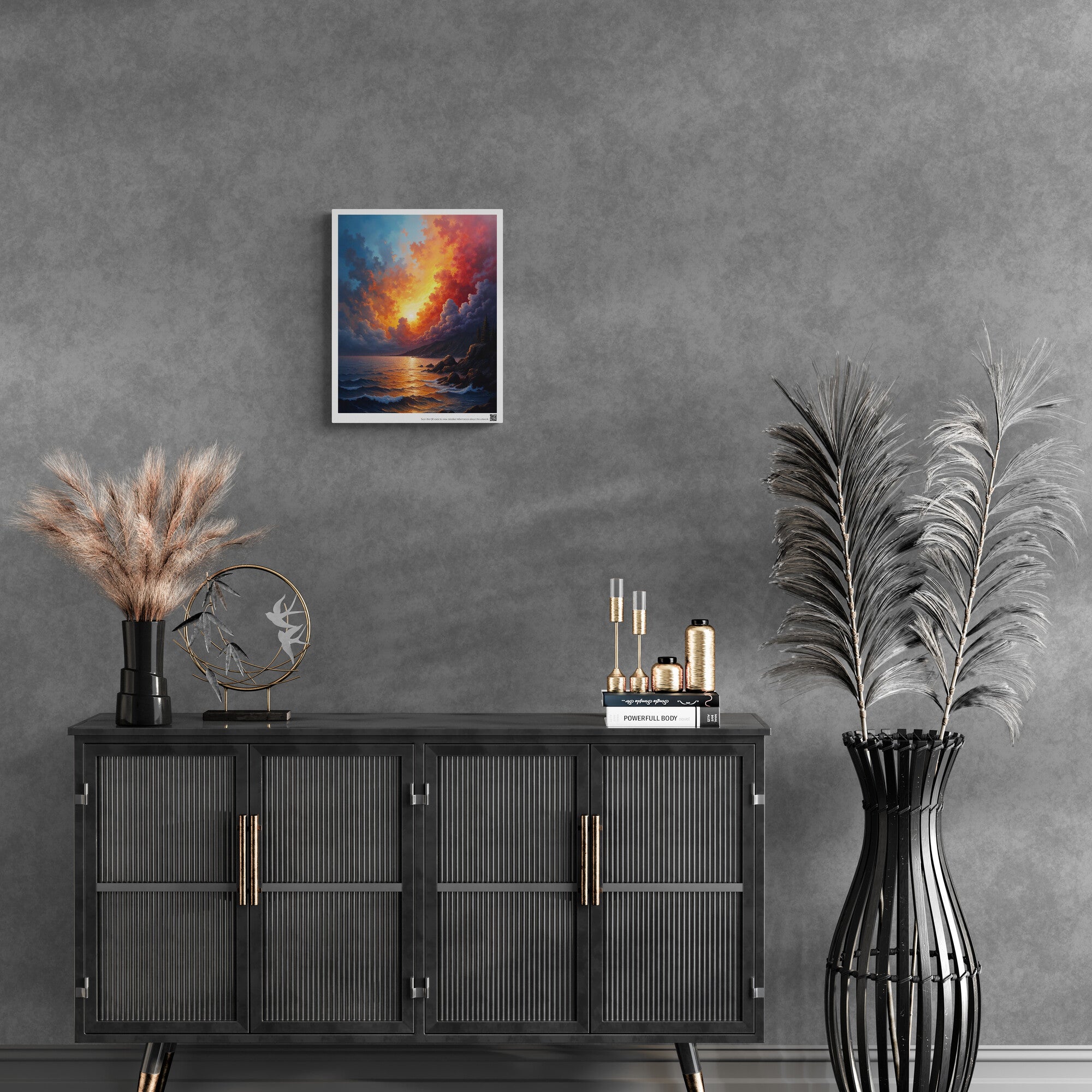 Milo Hartley_Fiery Skies Over the Coast