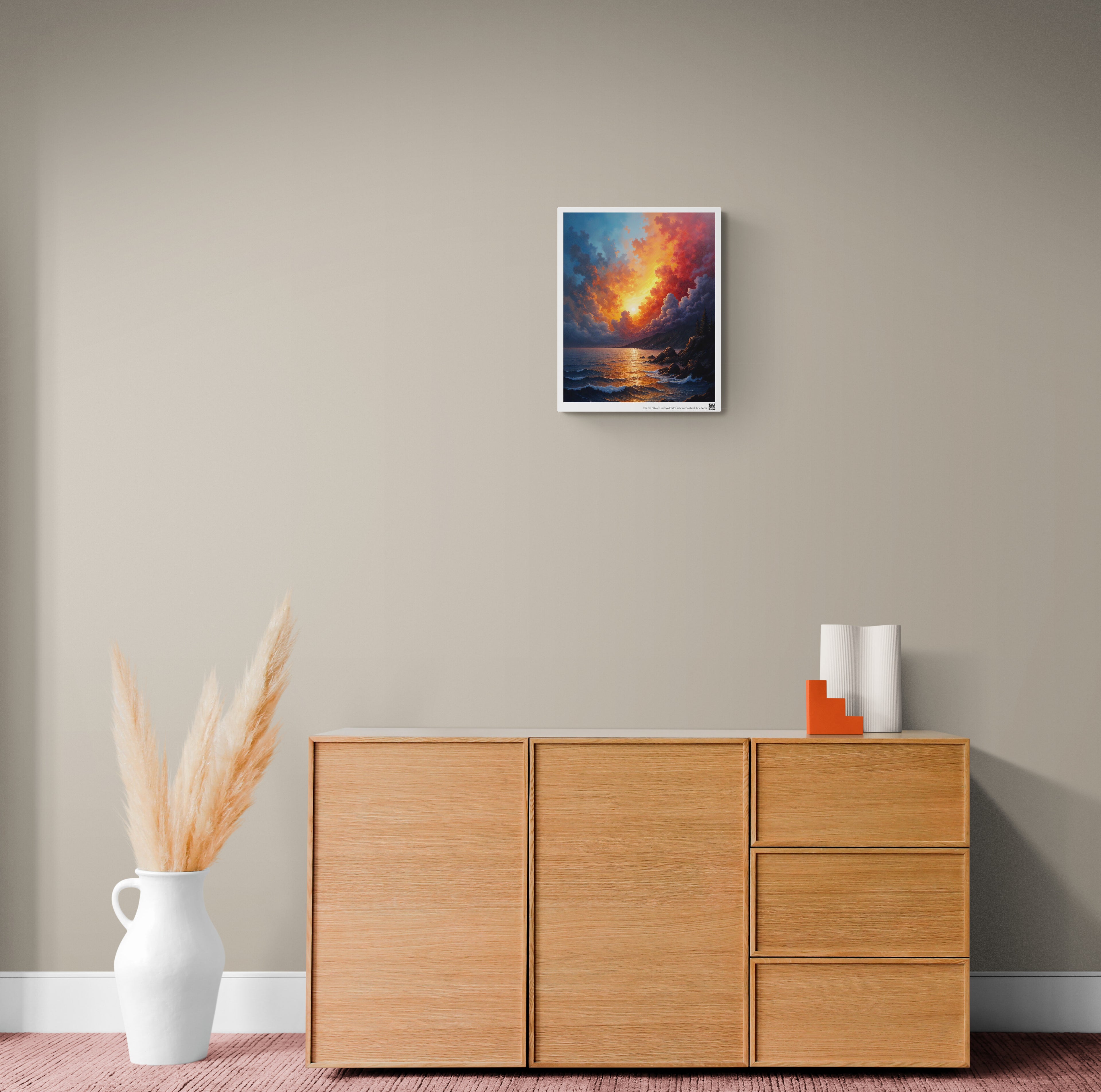 Milo Hartley_Fiery Skies Over the Coast