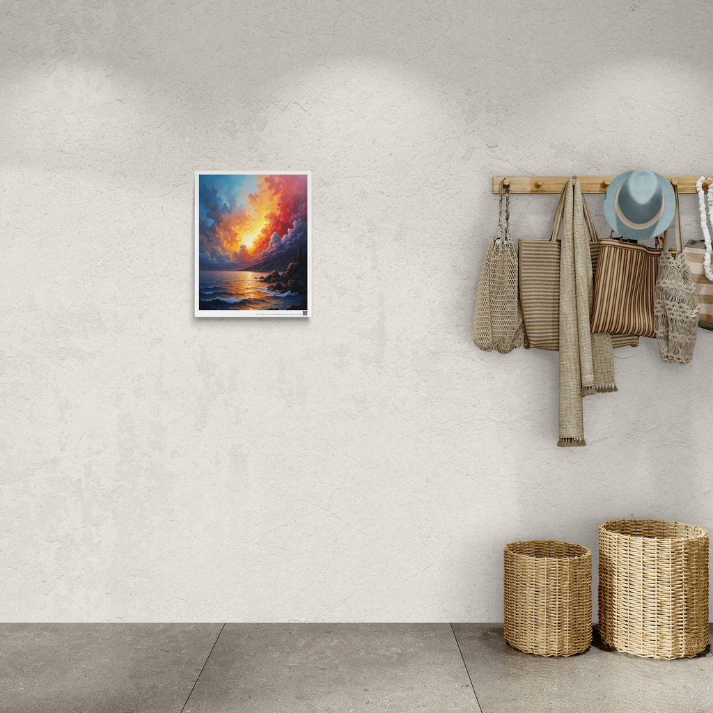 Milo Hartley_Fiery Skies Over the Coast