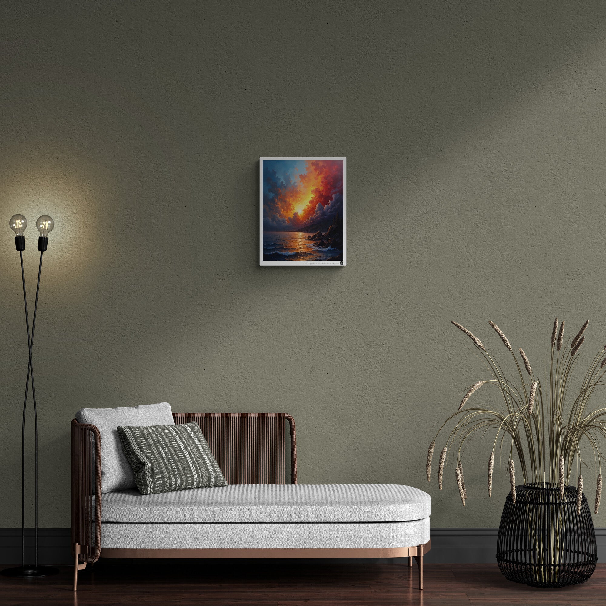 Milo Hartley_Fiery Skies Over the Coast