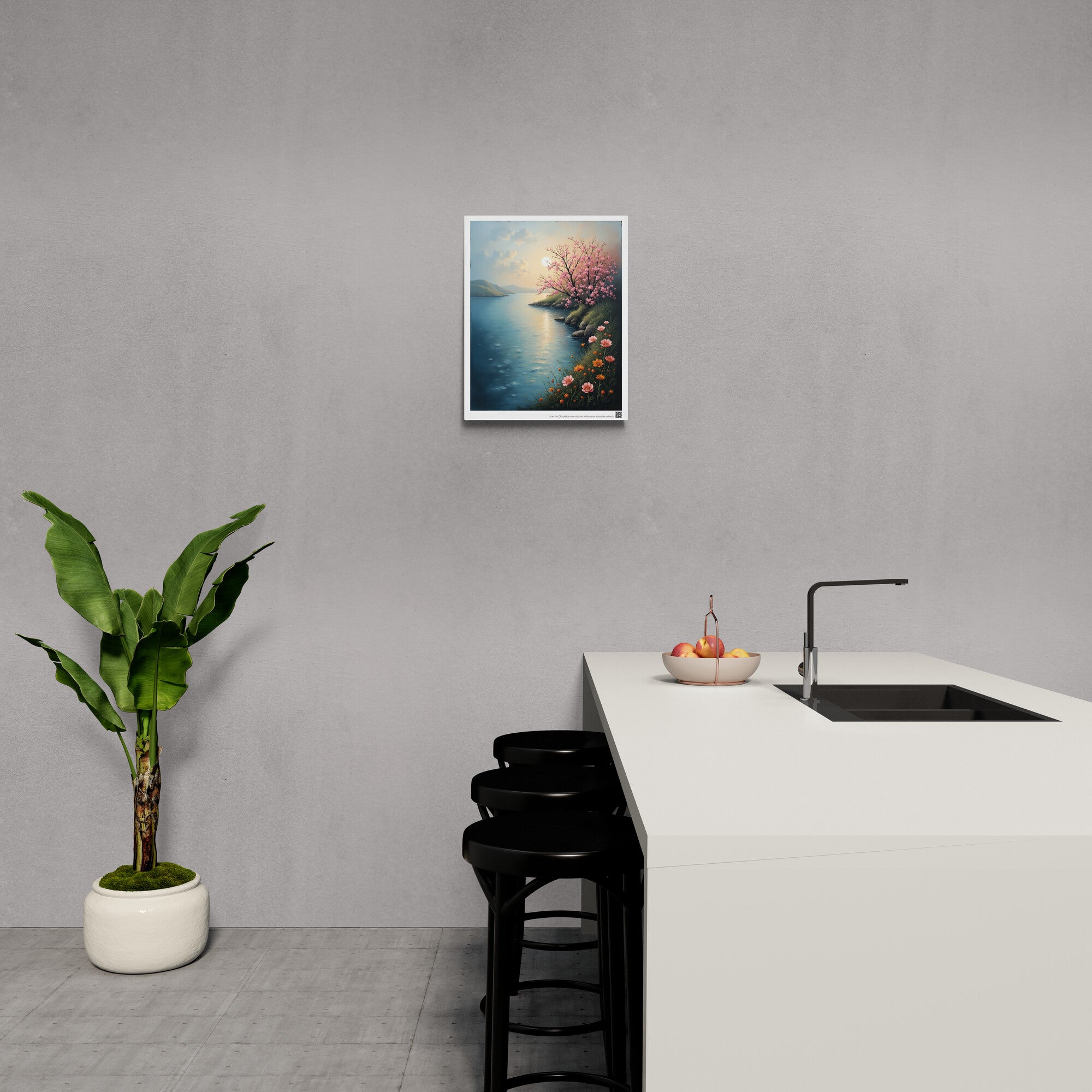 Milo Hartley_Blossoms by the Lake